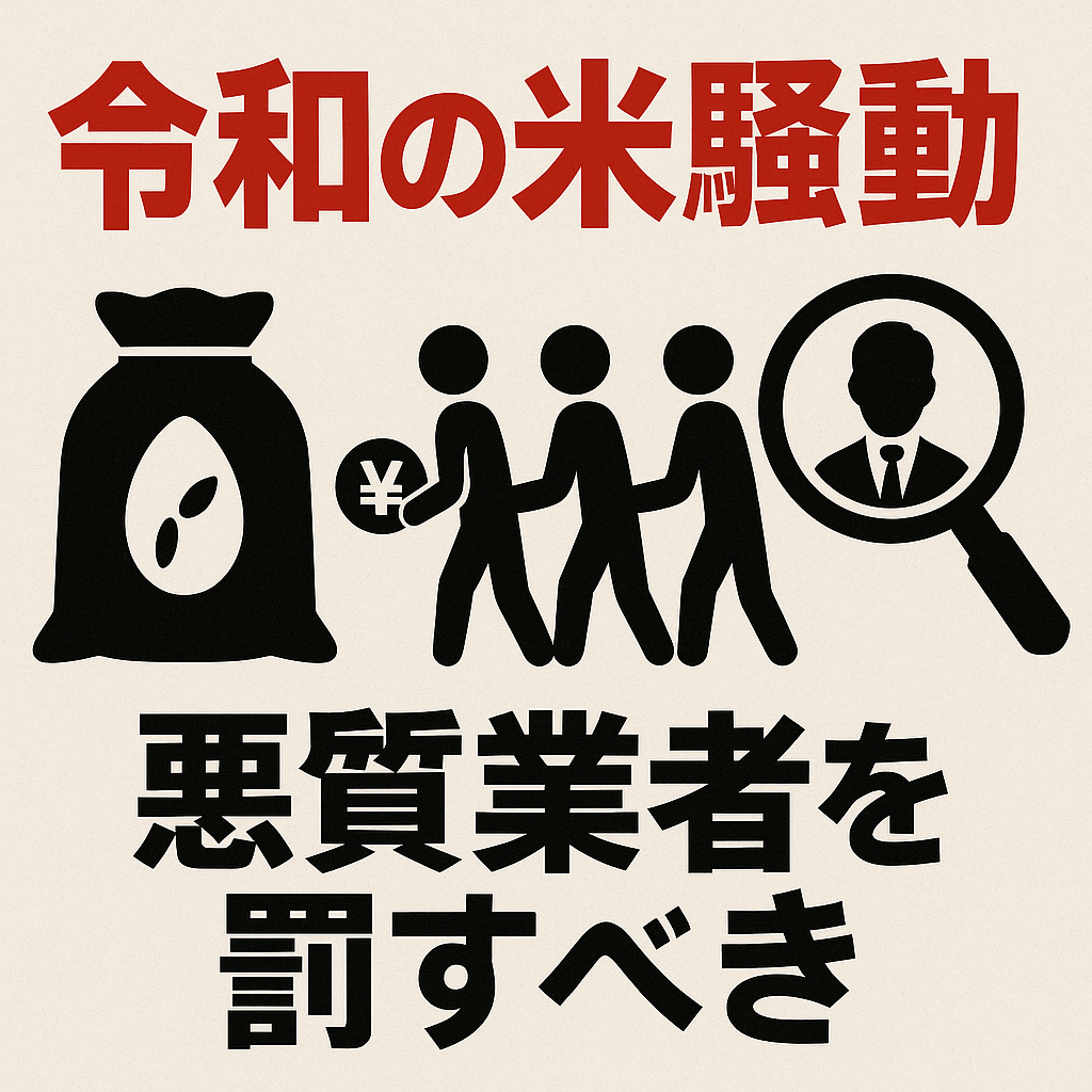 「誰が隠し持ってたんだ」備蓄米放出の途端に“銘柄米”が店頭に、値段釣り上げの悪質に国民激怒