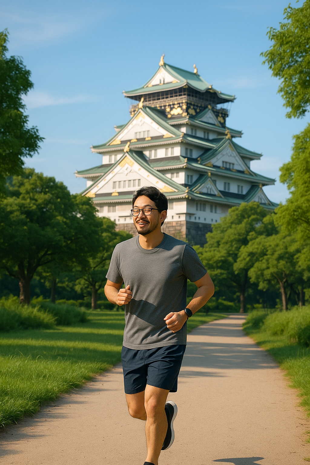 大阪城までの4kmランから、ちょっとだけ考えた「走ること」について