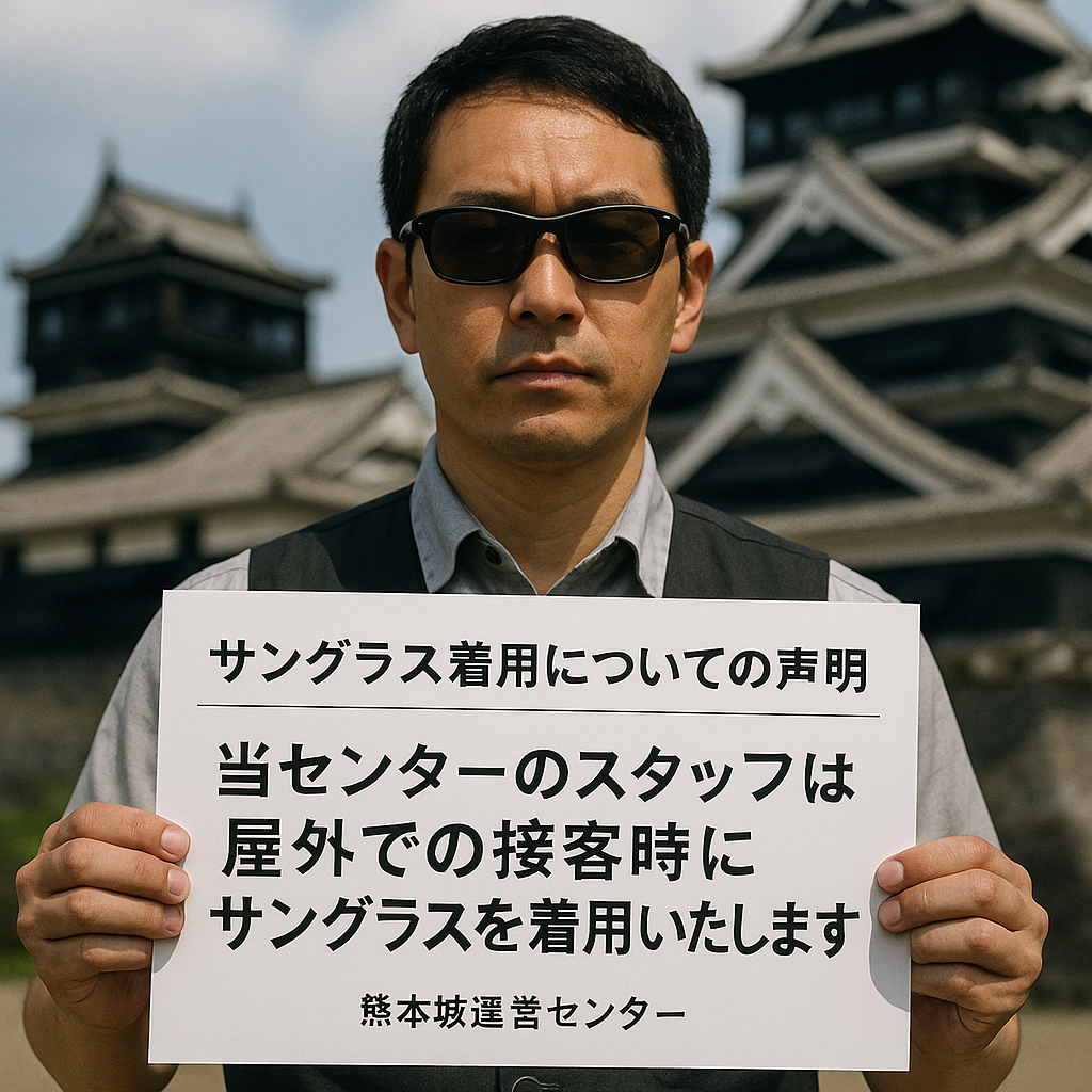 「サングラスを着けます」の声明に感じた、今の日本の“息苦しさ”と“変化”