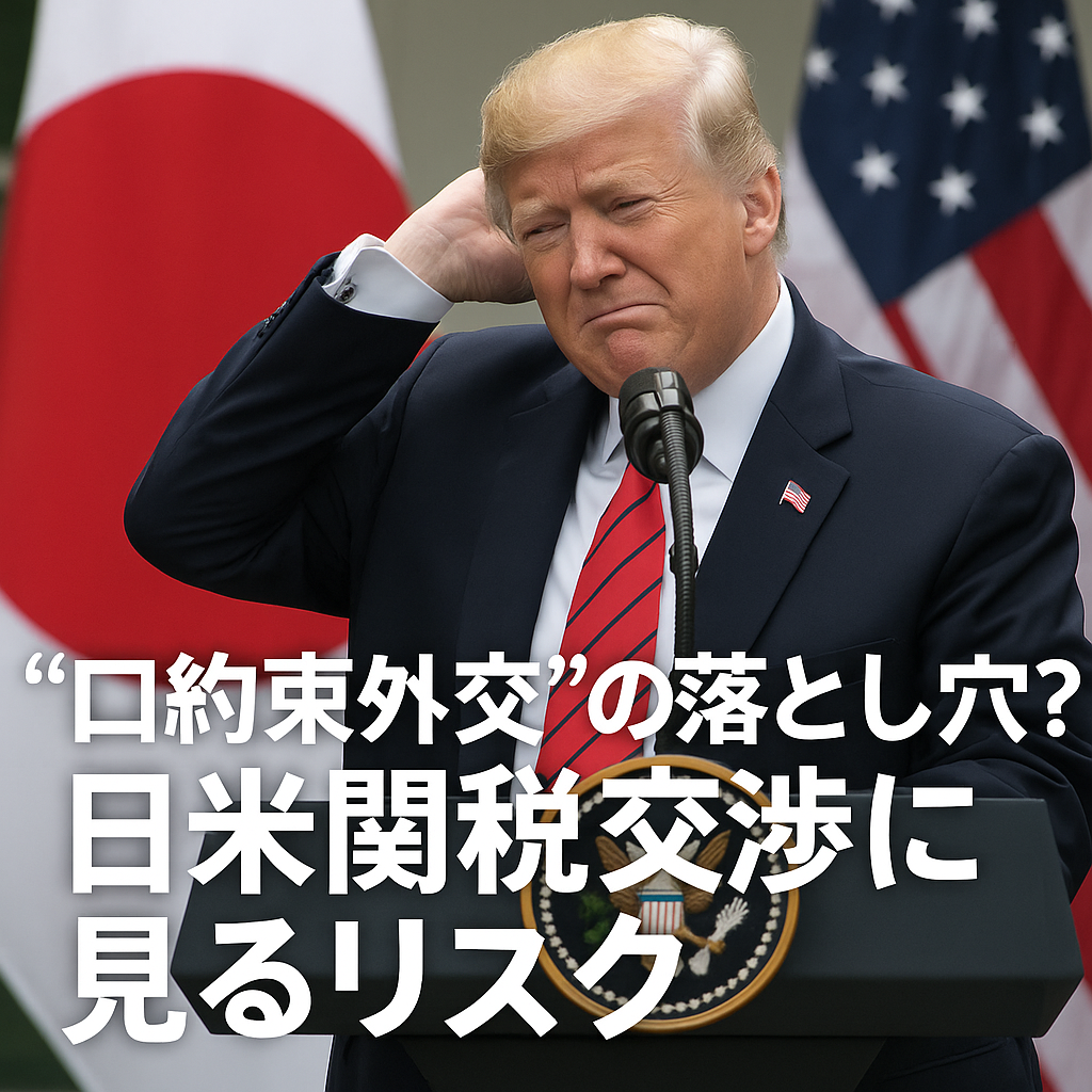 🇯🇵🇺🇸“口約束外交”の落とし穴？日米関税交渉に見るリスクとは
