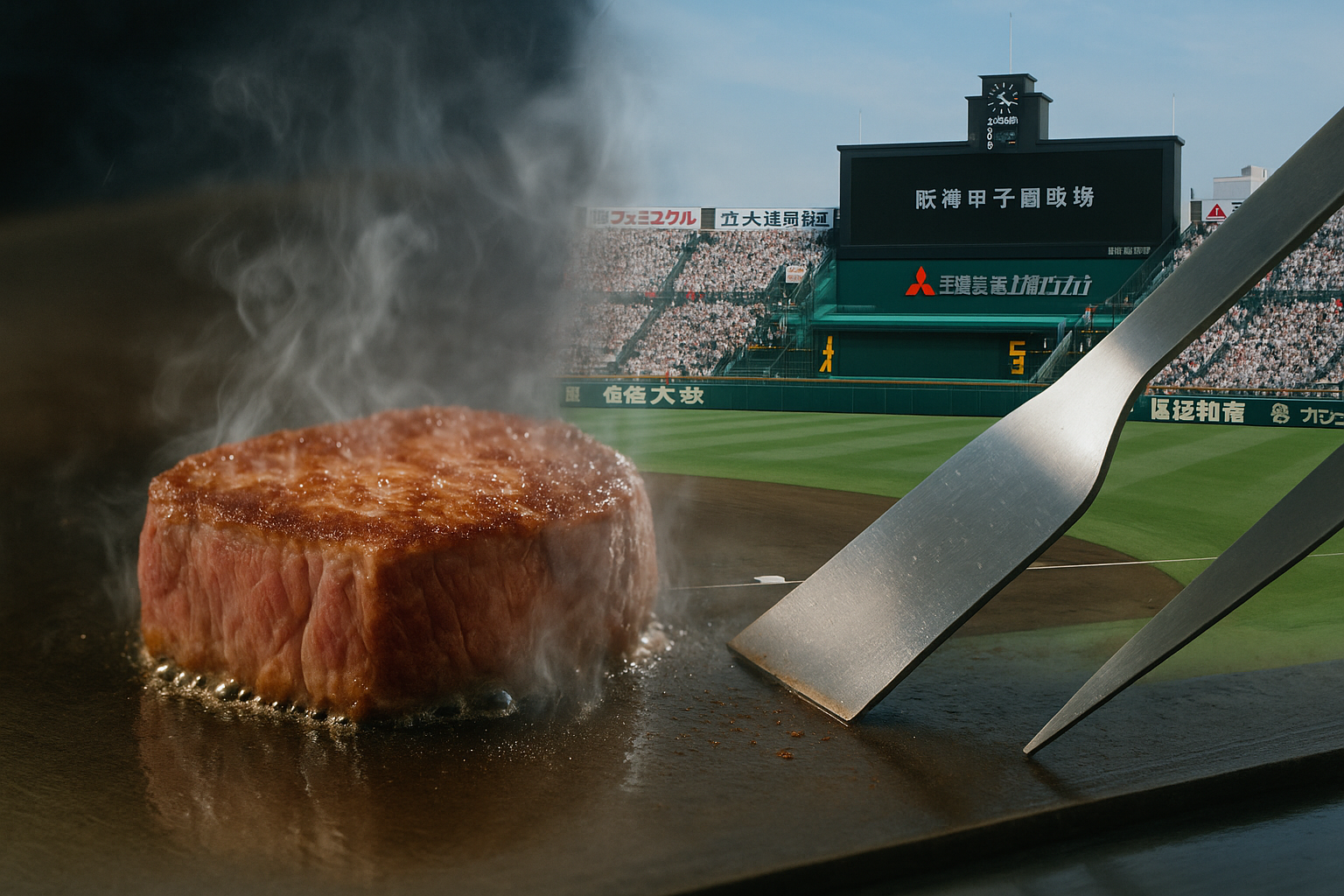 【2025夏の風物詩】甲子園の熱戦と、鉄板の上のドラマ。