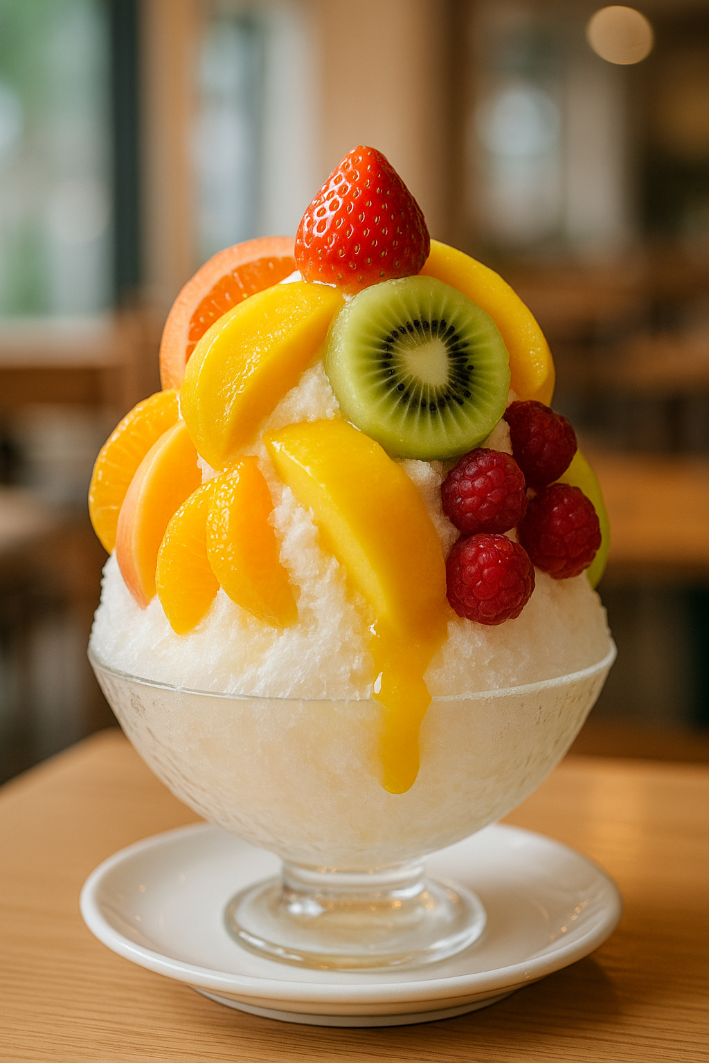 🍧この夏一度は食べてみたいフルーツ満点のかき氷