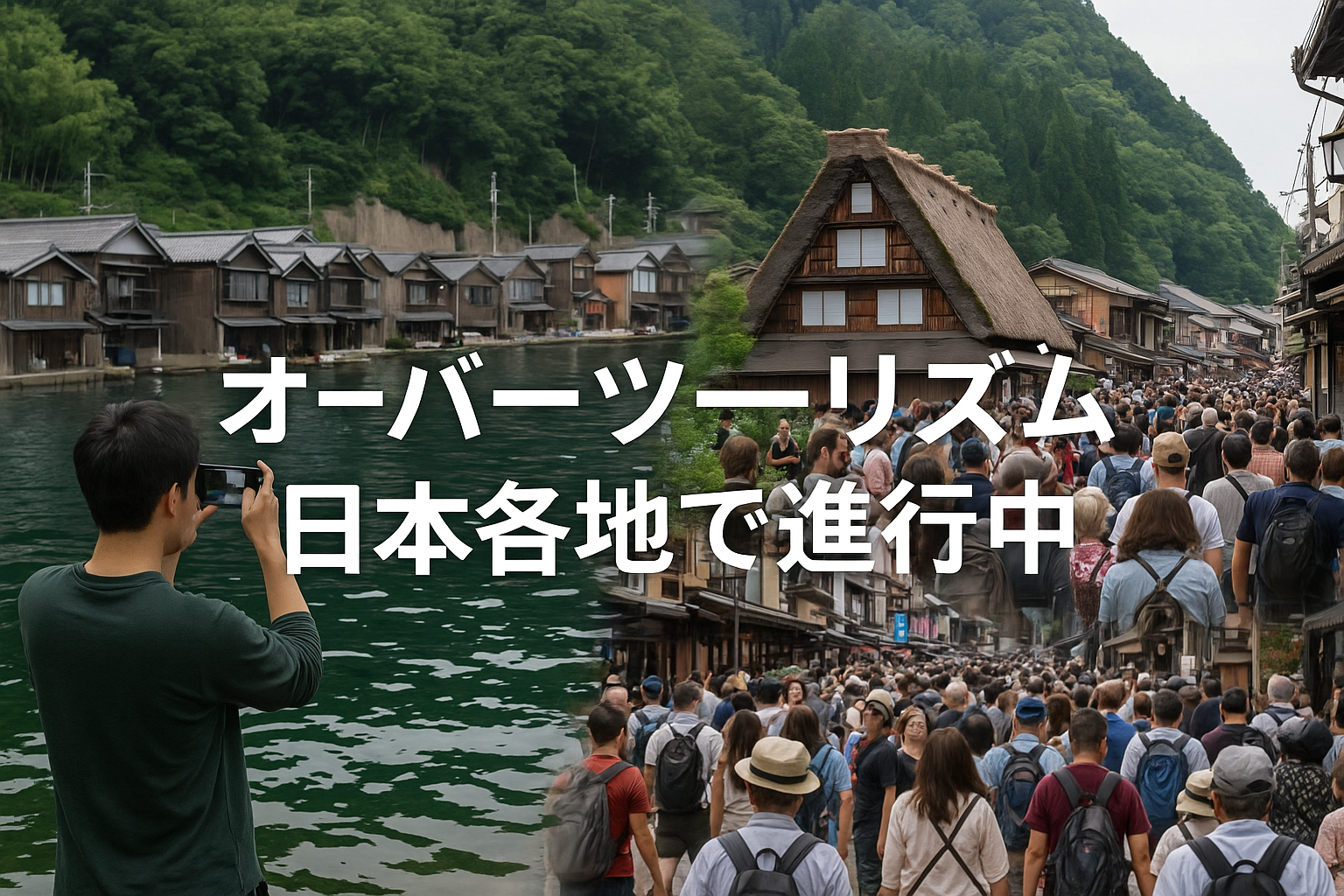 伊根町だけじゃない！全国で広がる“オーバーツーリズム”の現実