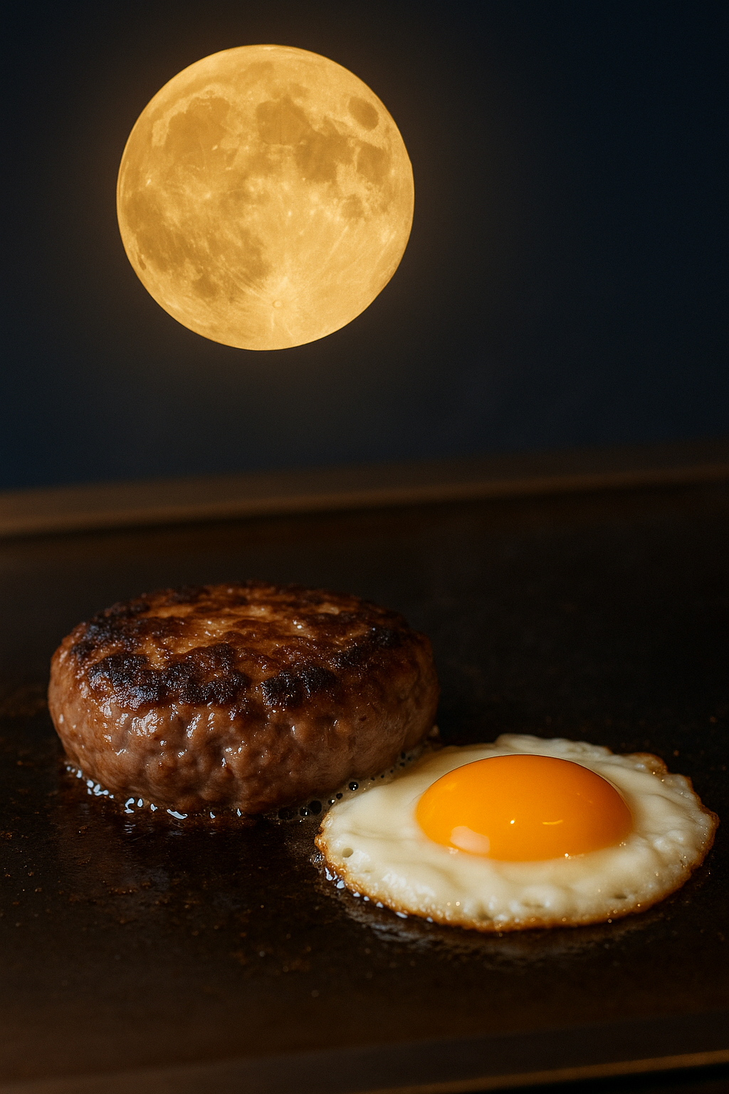 【中秋の名月限定】ブログ見ましたで“月見ハンバーグ”無料トッピング！