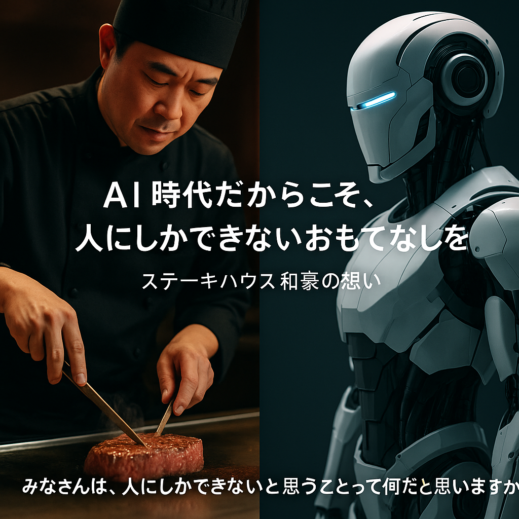 AIが進化する時代でも、人にしかできない“おもてなし”を