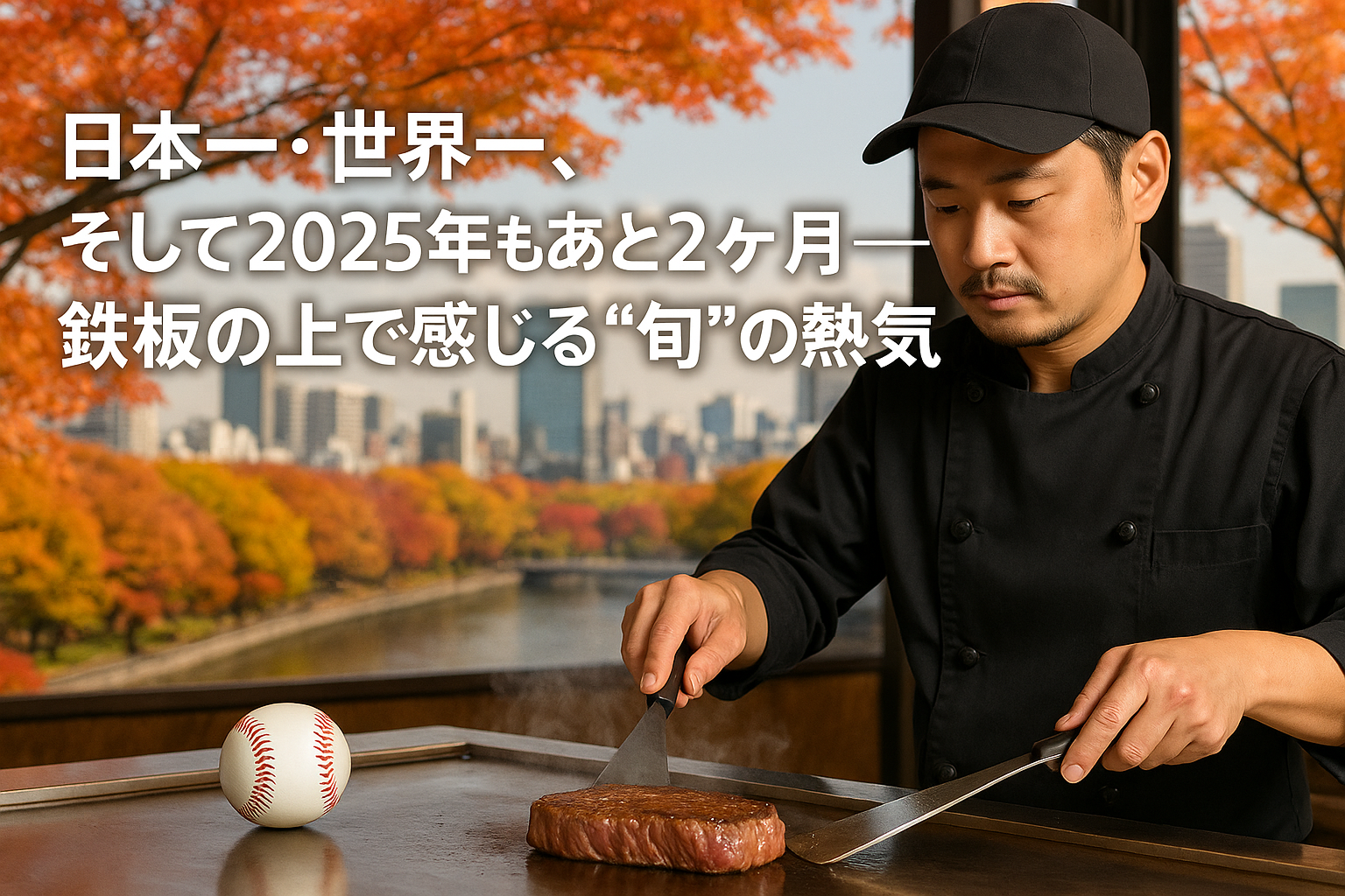 🥩11月の始まり──日本一も世界一も目前、そして今年も残り2ヶ月。